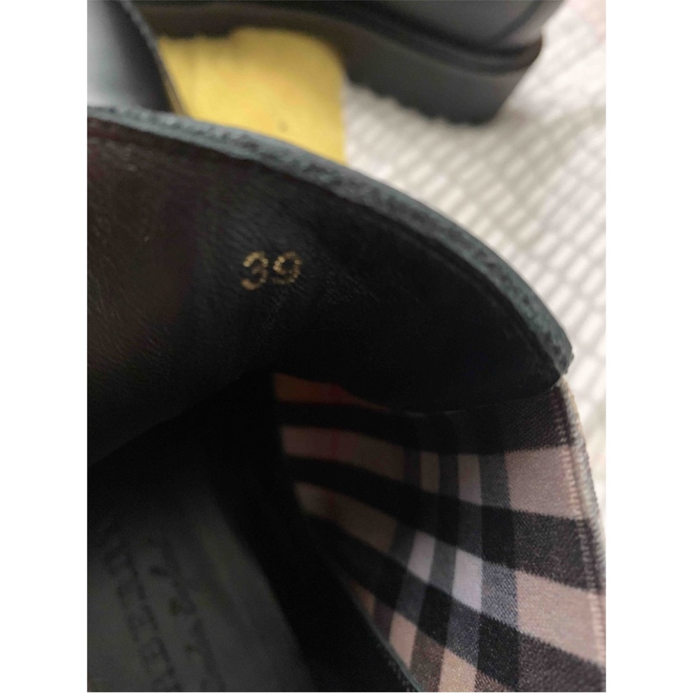 Burberry Leather Chelsea Boots - Picture 4 of 7